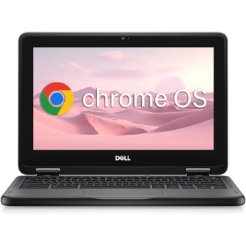Dell Chromebook 3100 2-in-1 11.6" Touchscreen Laptop - Celeron N4000, 4 GB RAM, 32 GB eMMC, 128 GB M...