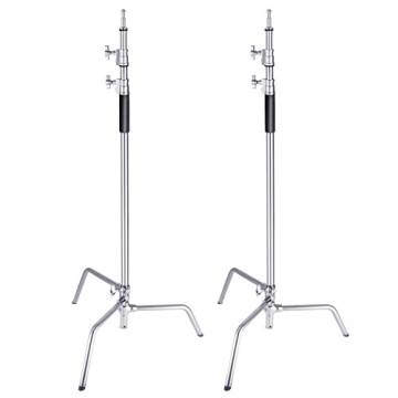 Neewer Stainless Steel Heavy Duty C-Stand, Adjustable 5-10ft