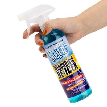Instant Windshield De-Icer Spray for All Vehicle Types