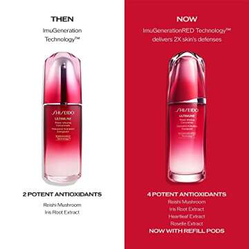 Shiseido Ultimune Power Infusing Concentrate - 50 mL - Antioxidant Anti-Aging Face Serum - Boosts Ra...