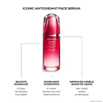 Shiseido Ultimune Power Infusing Concentrate - 50 mL - Antioxidant Anti-Aging Face Serum - Boosts Radiance, Increases Hydration & Improves Visible Signs of Aging