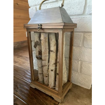 Wilson Decorative White Birch Logs, Natural Bark Wood Home Décor (Set of 12) - 15.5"-17.5" in Length 1"-1.5" Dia.