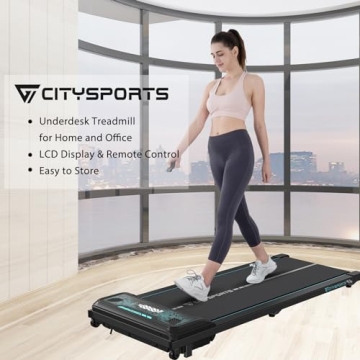 CITYSPORTS Ultra-Thin Walking Pad Portable Treadmill
