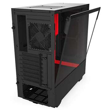 Compact NZXT H510 ATX Gaming Case with USB Type-C