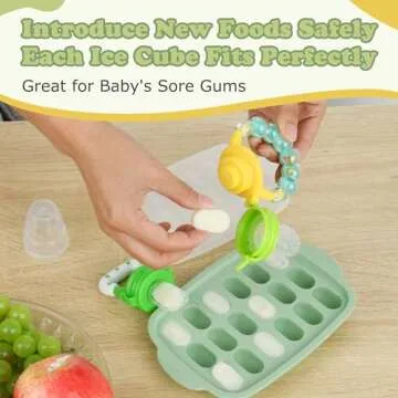 Baby Fruit Feeder & Breastmilk Popsicle Molds - WAJIAYON