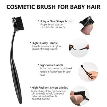HANCHUAN Precision Styling Brush for Kids and Adults