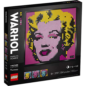 LEGO Art Andy Warhol’s Marilyn Monroe for Art Lovers