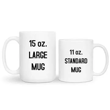 Urseow Funny White Elephant Mug for Gag Gift Exchange