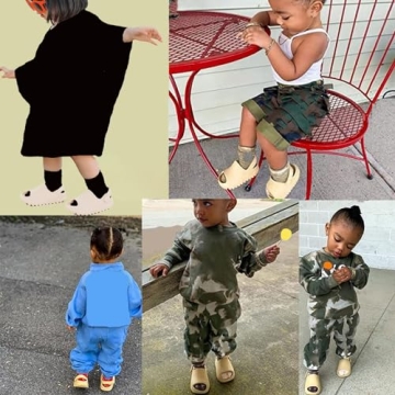 Guwada Toddler Little Kids Summer Slides Sandals