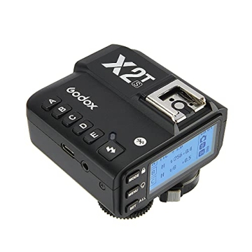 Godox X2T-S TTL Wireless Flash Trigger for Sony - Bluetooth Connectivity, 1/8000s HSS, Hotshoe Locki...