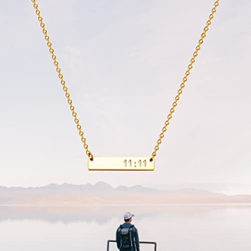 Meaningful 11:11 Angel Numbers Necklace for Women