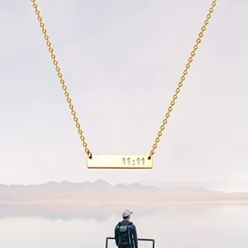 Meaningful 11:11 Angel Numbers Necklace for Women