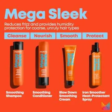 Matrix Mega Sleek Shampoo & Conditioner for Frizz-Free Hair