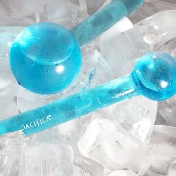Pacifica Ice Roller Cryo Globes for Cooling Facial Therapy