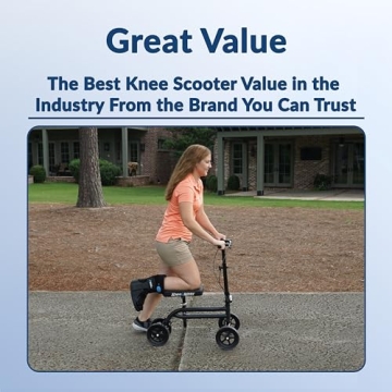 KneeRover Economy Knee Scooter for Foot Surgery Recovery