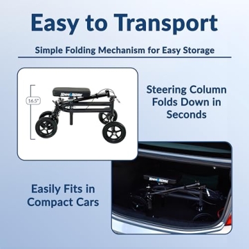 KneeRover Economy Knee Scooter for Foot Surgery Recovery