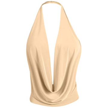 J. LOVNY Lightweight Sexy Halter Top for Women S-3XL