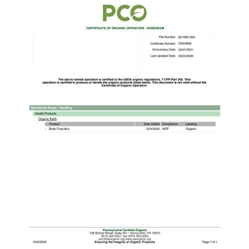 Organic Earth Irish Sea Moss Powder for Energy and Detox