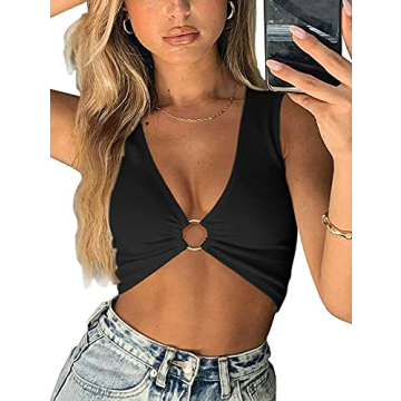 Trendy AEVZIV Sexy Crop Tops for Stylish Confidence