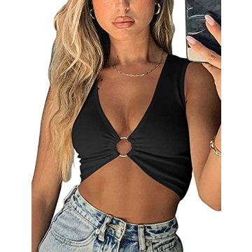 Trendy AEVZIV Sexy Crop Tops for Stylish Confidence