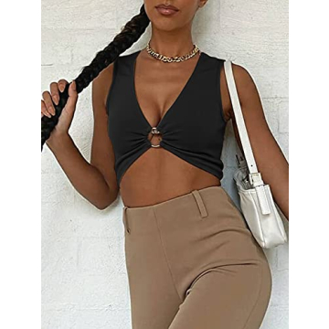 Trendy AEVZIV Sexy Crop Tops for Stylish Confidence