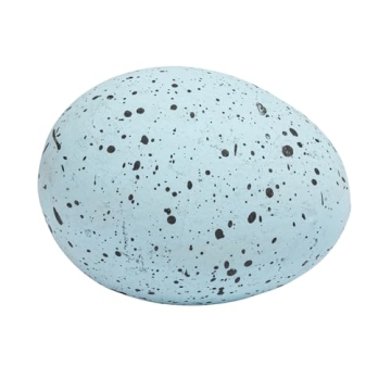 Elegant Blue Speckled Ceramic Eggs – 12 Pack