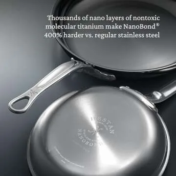 Hestan NanoBond 8.5-Inch Frying Pan – Non-toxic Cookware