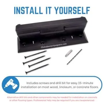 OnGUARD Security Door Brace | French Door Brace Jammer Barricade Defends Against Home Invasions, Burglaries & Civil Unrest | OnGARD Withstands 3100 Lbs of Violent Force | Space-Age Polymer Material |