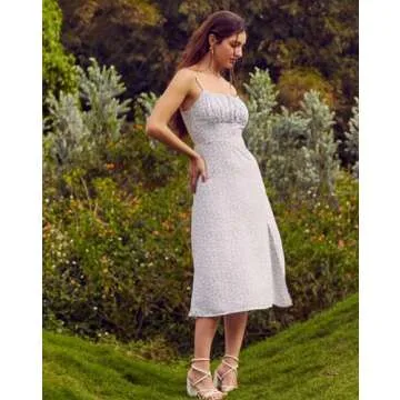 Floerns Floral Cami Midi Dress for Summer Fun