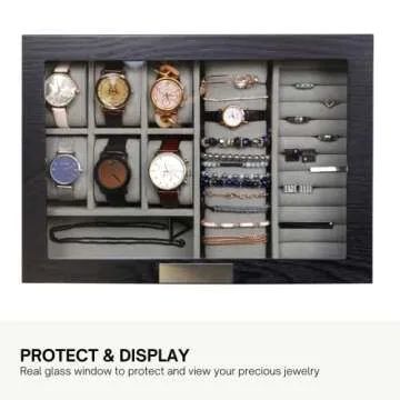 Valet Sunglasses & Jewelry Organizer - Decorebay Unisex