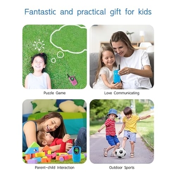 Exciting Walkie Talkies for Kids 4-8 with 3 Miles Range