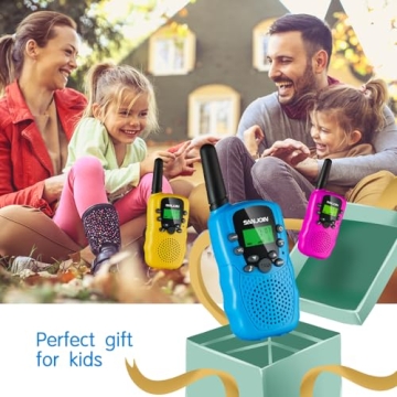 Exciting Walkie Talkies for Kids 4-8 with 3 Miles Range