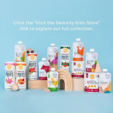 Serenity Kids Nutritious Gluten-Free Baby Snack Puffs