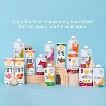 Serenity Kids Nutritious Gluten-Free Baby Snack Puffs