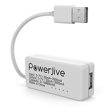 PowerJive USB Voltage Amps Power Meter Tester for Accurate Testing