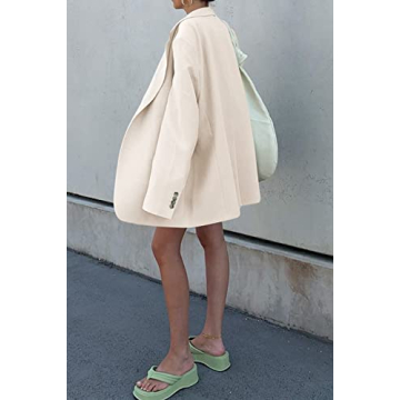 Grlasen Elegant Women’s Oversized Blazer for Work & Casual Wear