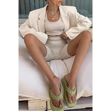 Grlasen Elegant Women’s Oversized Blazer for Work & Casual Wear