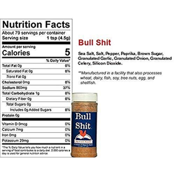 Big Cock Ranch All-Purpose Premium Seasoning Special Shit, Bull Shit, and Good Shit