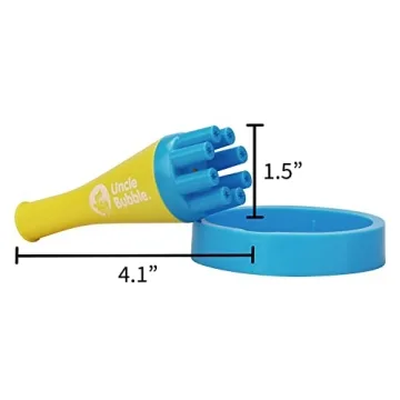 Uncle Bubble Mini Bubble Blower for Kids - Blow Thousands of Bubbles
