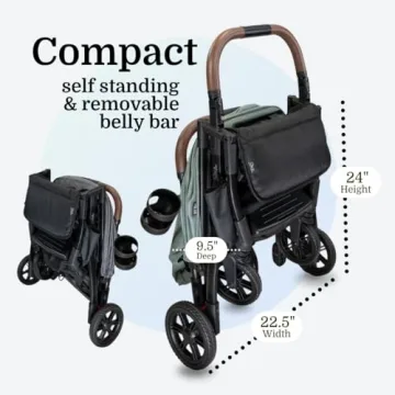 Strolee Lightweight Travel Stroller - Convenient & Compact