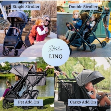 Strolee Lightweight Travel Stroller - Convenient & Compact