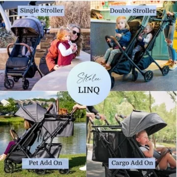 Strolee Lightweight Travel Stroller - Convenient & Compact