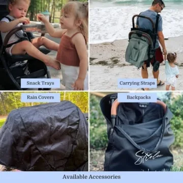 Strolee Lightweight Travel Stroller - Convenient & Compact