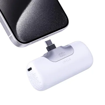 iWALK 5500mAh Portable Charger - Fast Charging Power Bank for iPhone & Android