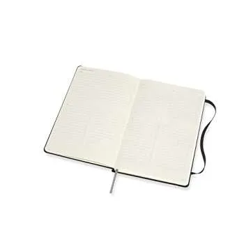 Moleskine PRO Notebook, Hard Cover, Large (5" x 8.25") Professional Project Planning, Black, 240 Pages