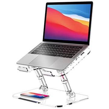 Lpoake Adjustable Ergonomic Laptop Stand for All Devices