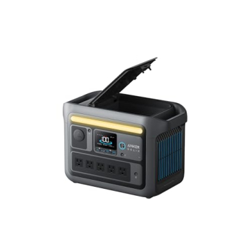 Anker SOLIX C800 Portable Power Station, 1200W (Peak 1600W) Solar Generator, Full Charge in 58 Min, ...