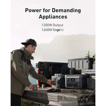 Anker SOLIX C800 Solar Generator - 1200W Portable Power Station