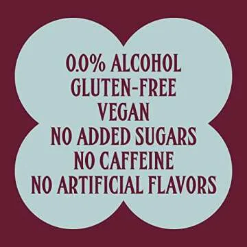 Ghia Non-Alcoholic OG Le Spritz, 8 Fl Oz (4-Pack) | Mocktail & Cocktail Mixer, Zero Proof Sparkling Apéritif with Soothing Herbal Extracts | No Added Sugar, No Artificial Flavors, Caffeine-Free