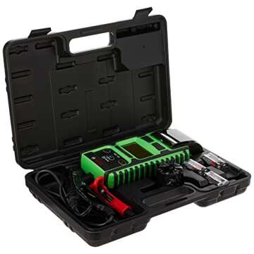 Bosch 1699200244 Bat 135 Battery and Charging System Tester with Integrated Printer, Detachable Clam...